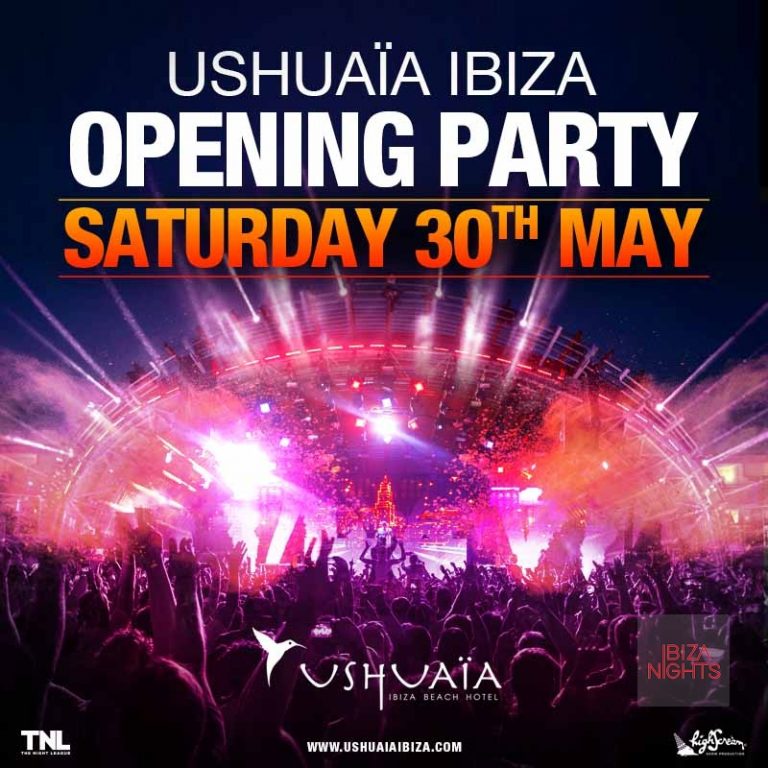 Ushuaïa Ibiza, arranca la temporada el 30 de mayo
