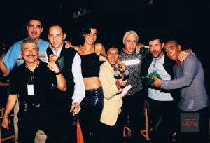 José Pascual. Foto de la familia de los Dj Awards en 1998, año en que se fundó.
