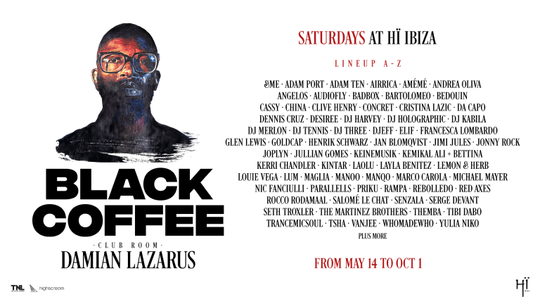 Black Coffee And Damian Lazarus Unleash Jaw Dropping Saturday Lineups At Hï Ibiza – Diario De Ibiza News
